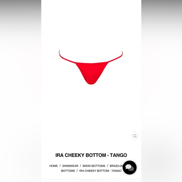 NWOT. ALT Ira cheeky bottoms in Tango size L - Picture 7 of 10